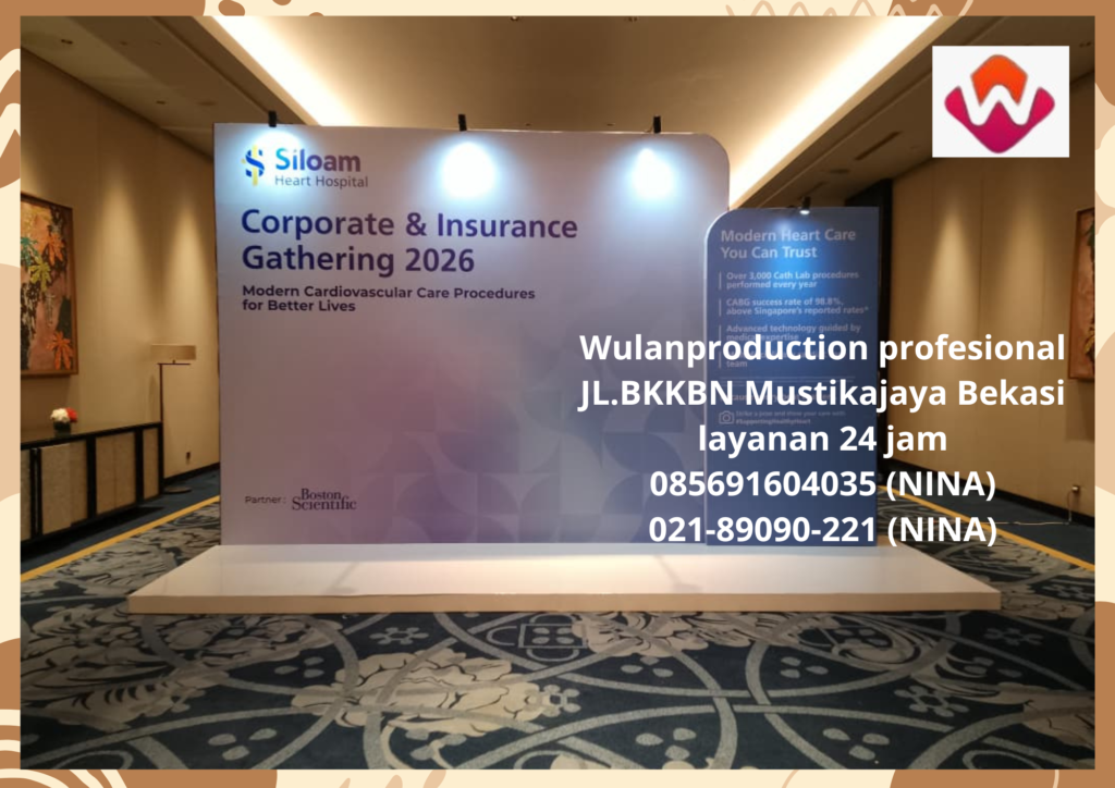 Sewa Backdrop Custom Lengkap Lampu Sorot Jakarta
