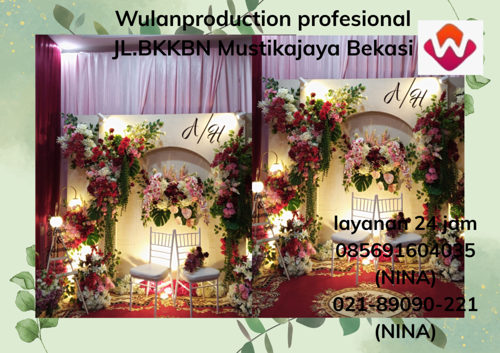 Sewa Backdrop Dekorasi Bunga Bandung