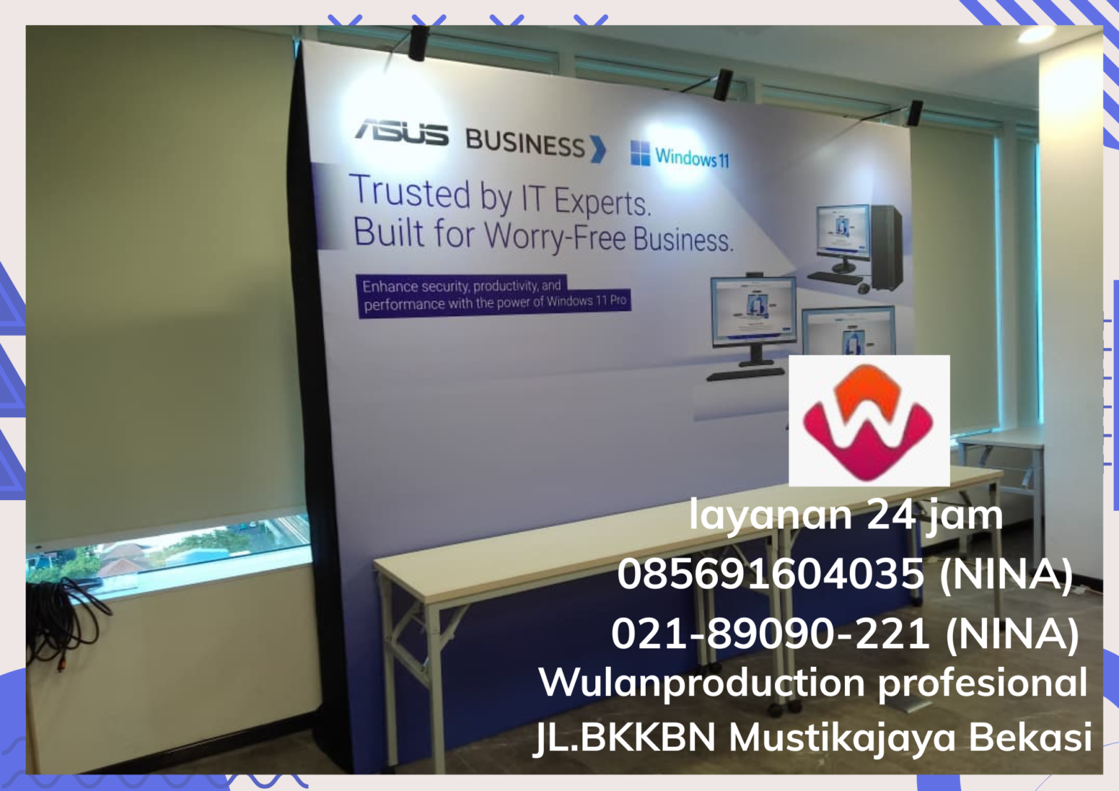 Sewa Backdrop Photo Booth Area Kelapa gading Jakarta Utara