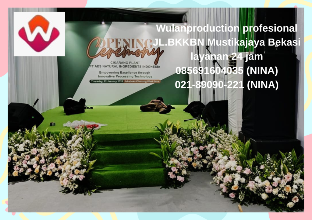 Sewa Backdrop dan Panggung Area Cimahi