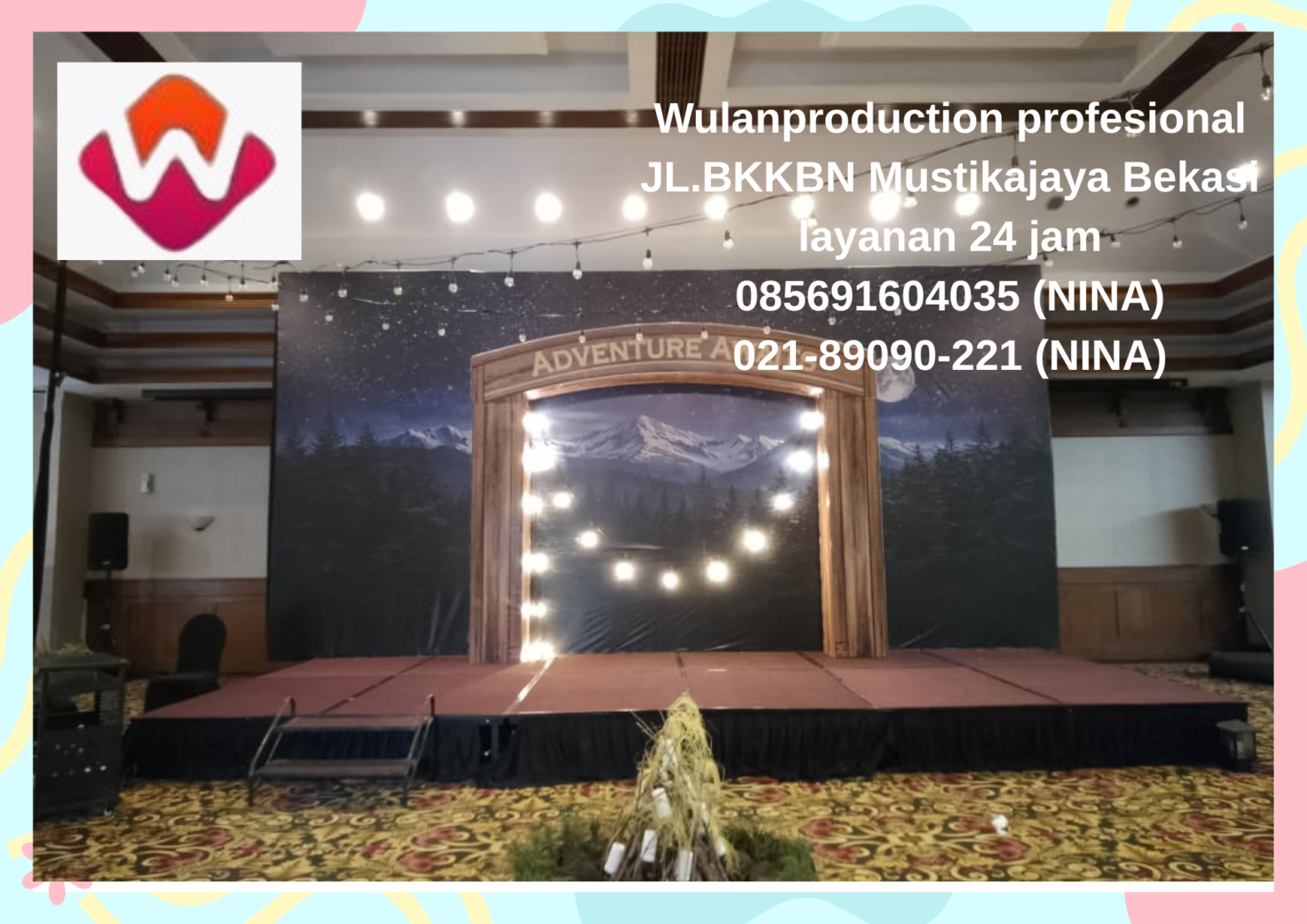 Sewa Backdrop dan Panggung Area Cimahi