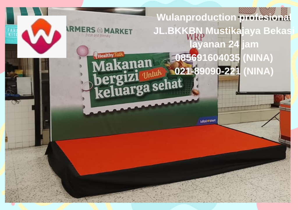 Sewa Backdrop dan Panggung Area Cimahi