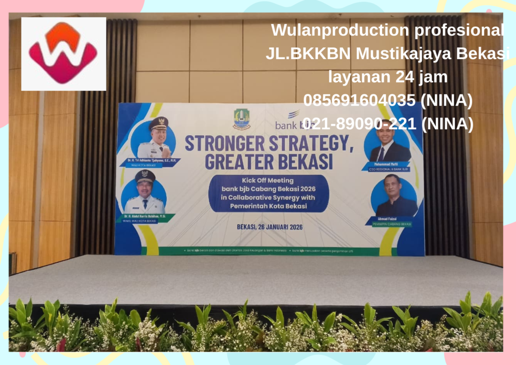 Sewa Backdrop dan Panggung Area Cimahi
