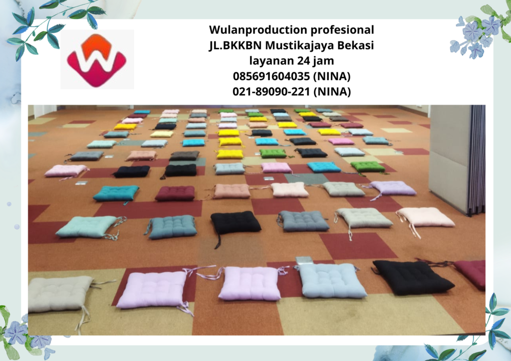 Sewa Bantal Kotak Alas Duduk Lesehan Jakarta