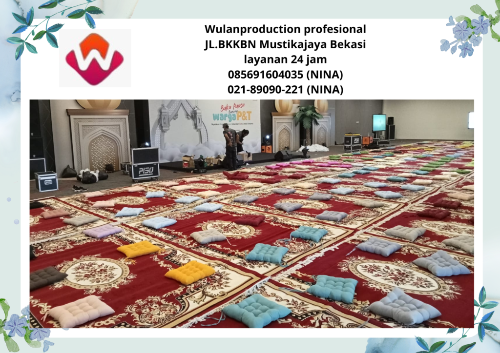 Sewa Bantal Kotak Alas Duduk Lesehan Jakarta