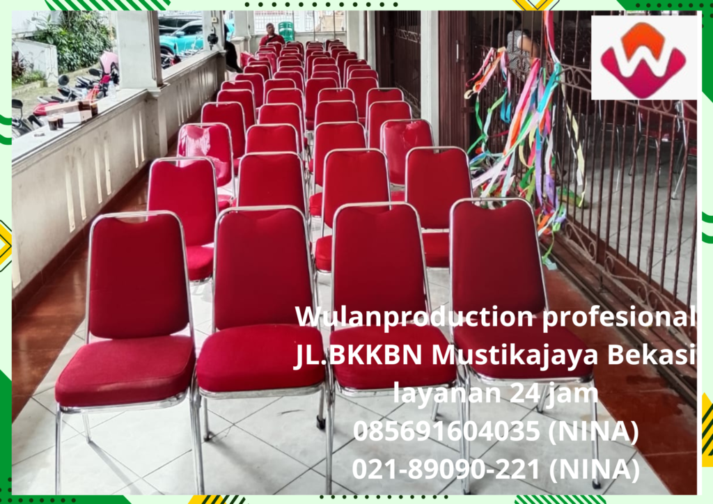 Sewa Kursi Event Type Susun Stainless Jakarta