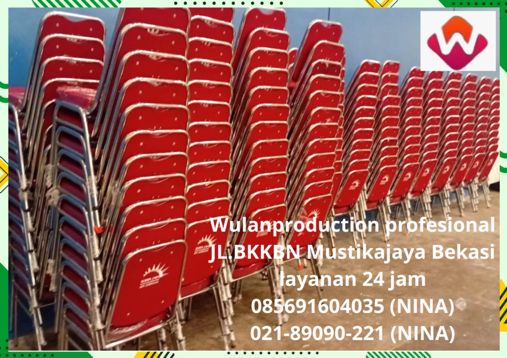 Sewa Kursi Event Type Susun Stainless Jakarta