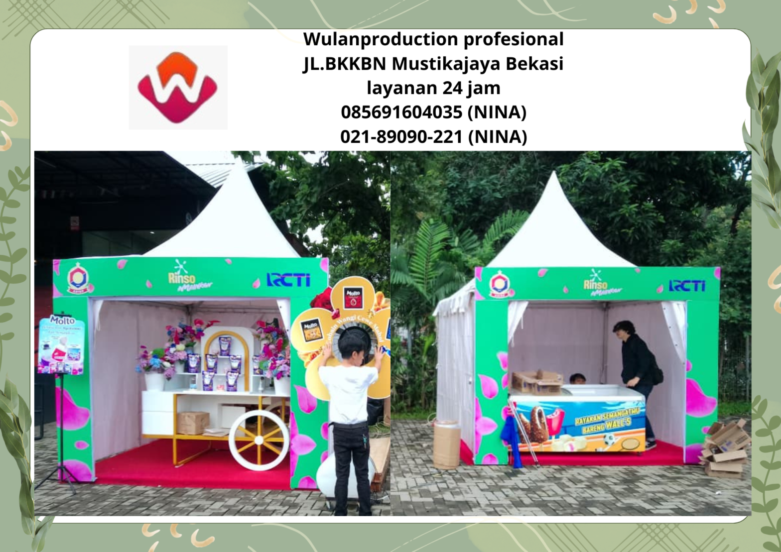 Sewa Tenda Sarnafil Flooring Karpet Merah Cempaka Putih