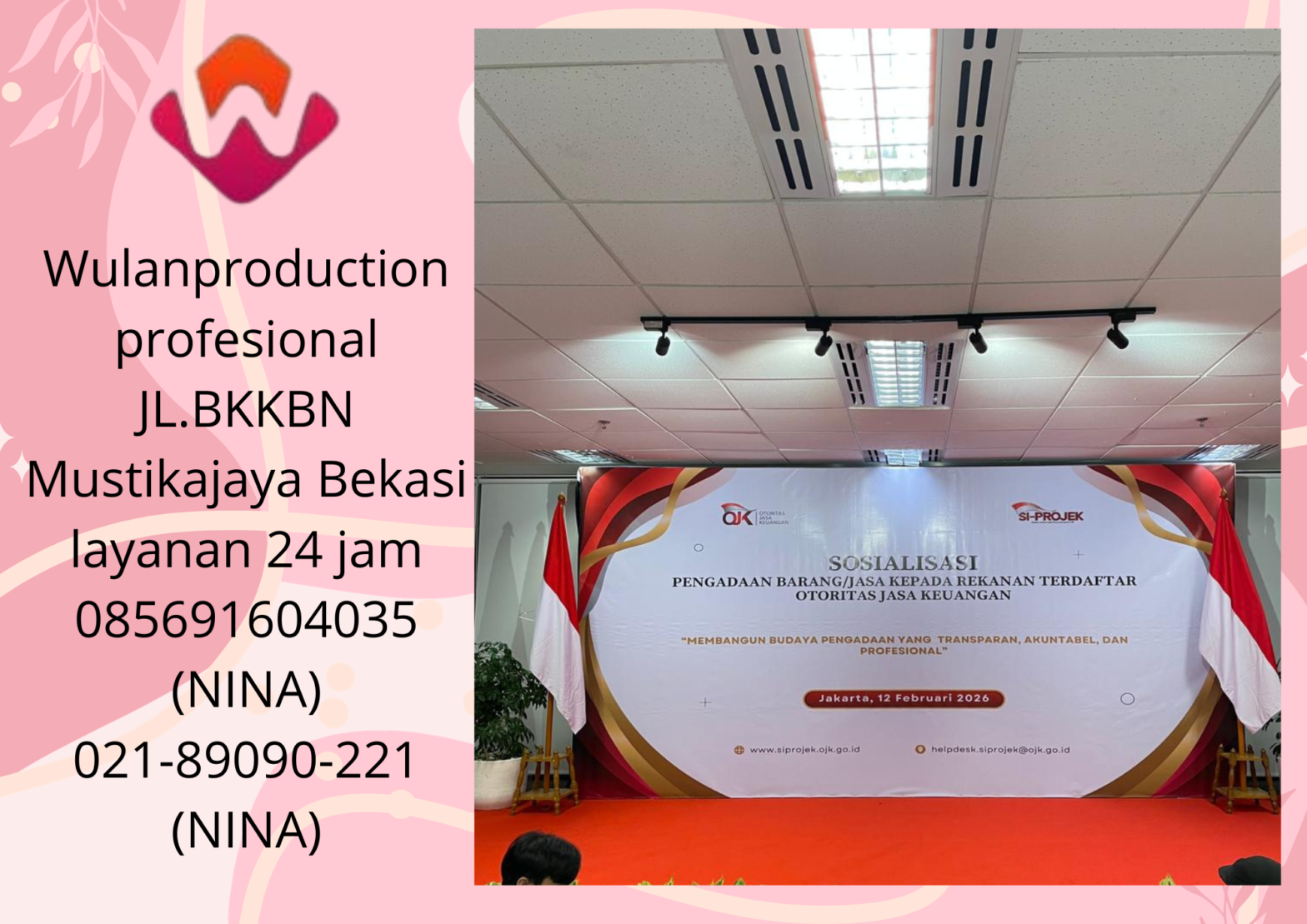 Jasa Backdrop Flexy China Free Ongkir Area Bogor