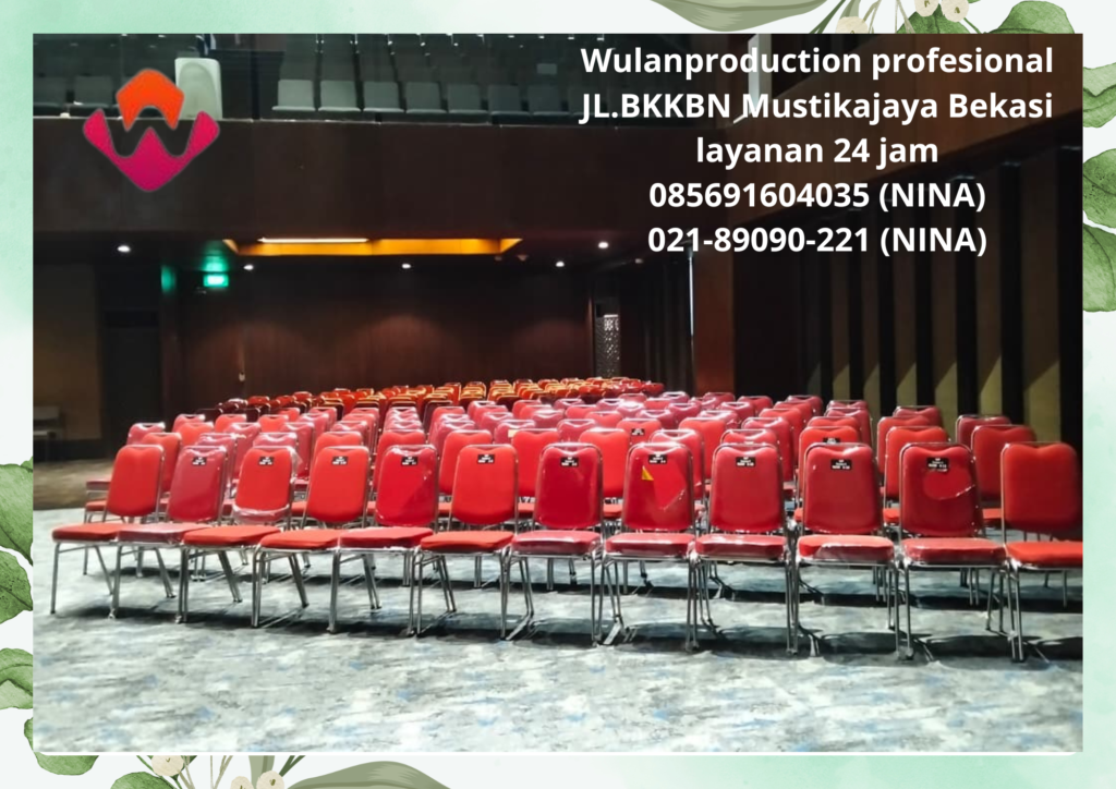 Jasa Sewa Kursi Susun Event Siap Kirim Area Cikarang