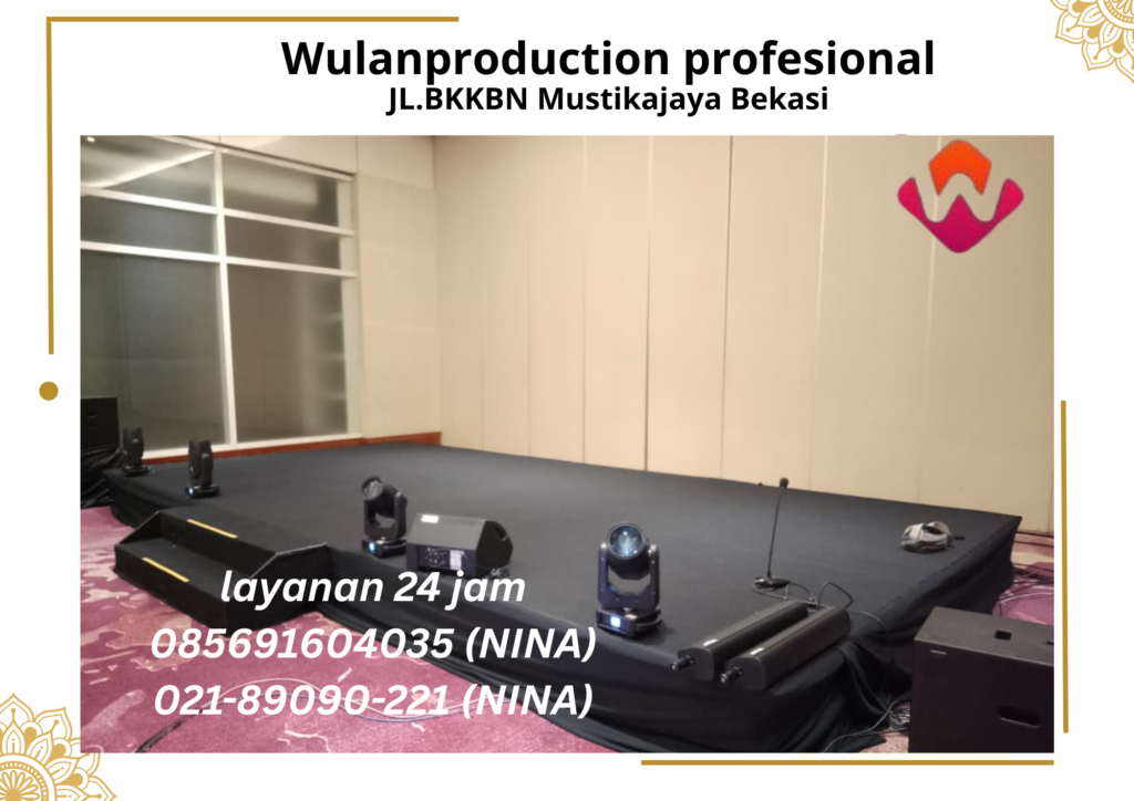Jasa Sewa Panggung Karpet Backdrop Free Ongkir Cikarang