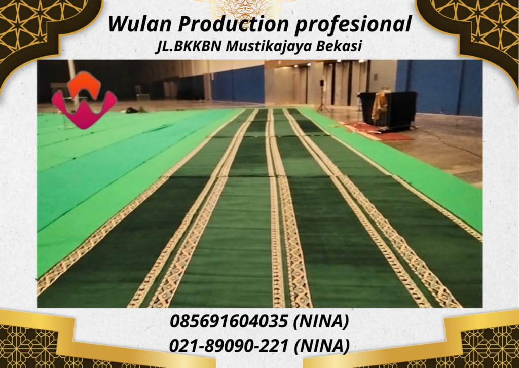 Sewa Karpet Sajadah Panjang Untuk Musolah Masjid di Jakarta