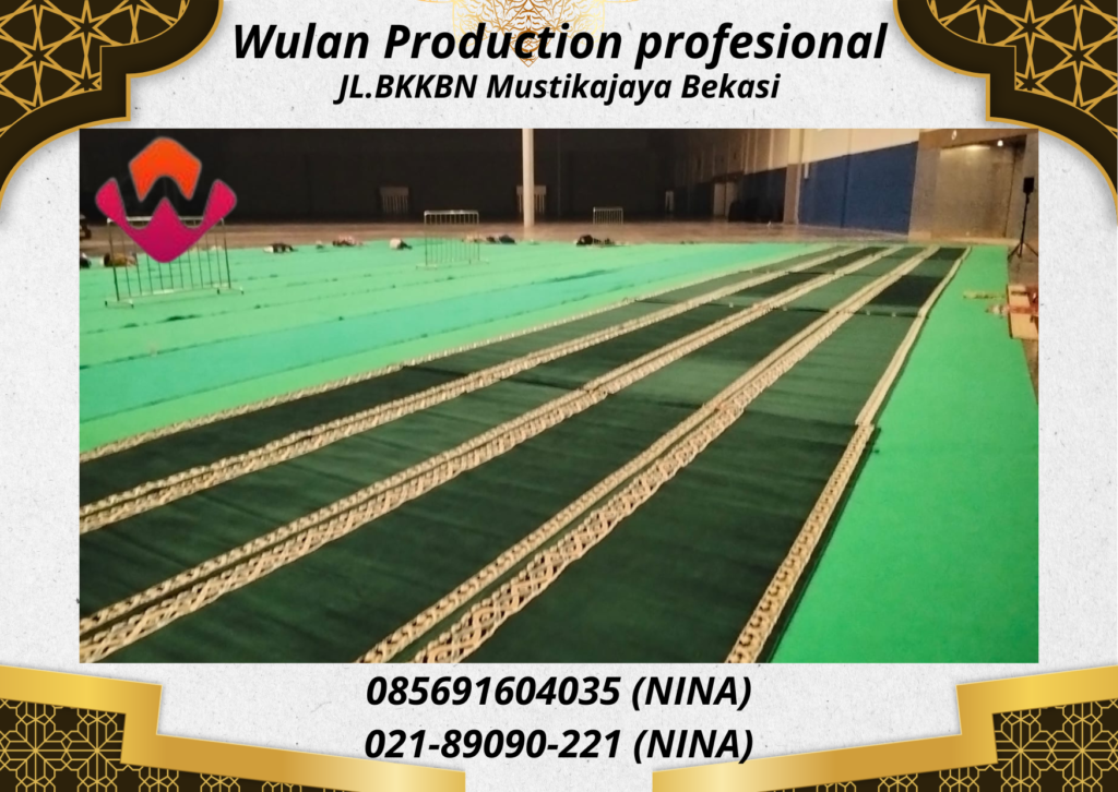 Sewa Karpet Sajadah Panjang Untuk Musolah Masjid di Jakarta