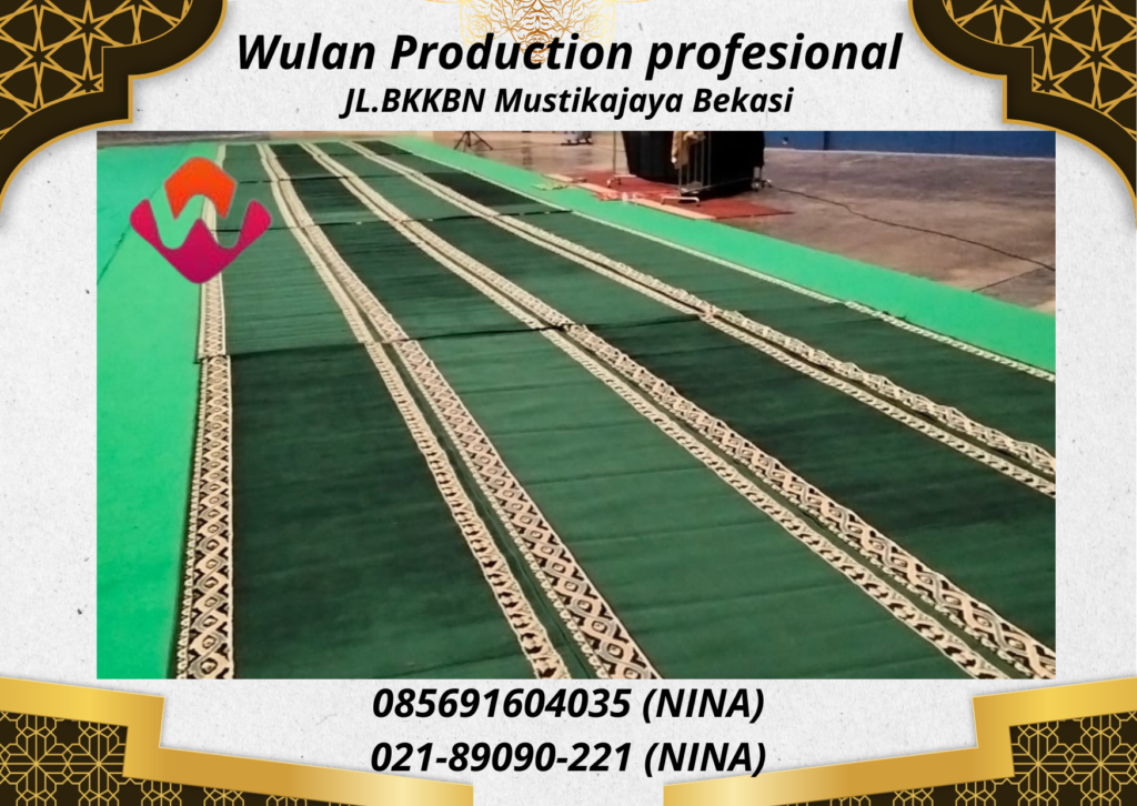 Sewa Karpet Sajadah Panjang Untuk Musolah Masjid di Jakarta