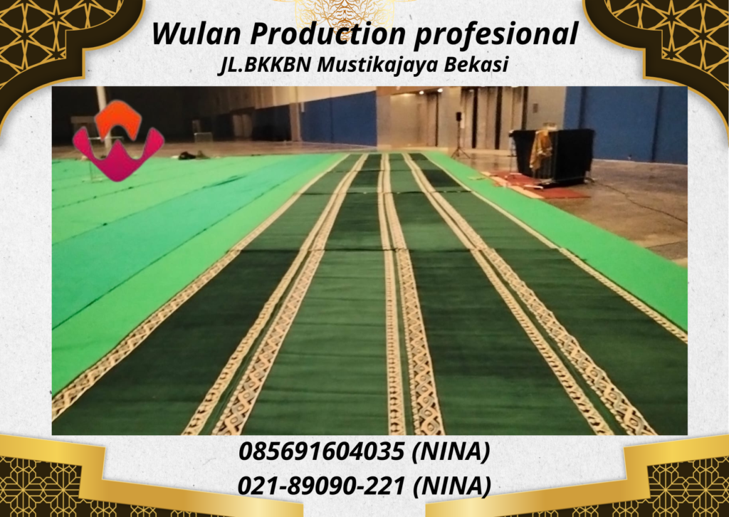 Sewa Karpet Sajadah Panjang Untuk Musolah Masjid di Jakarta