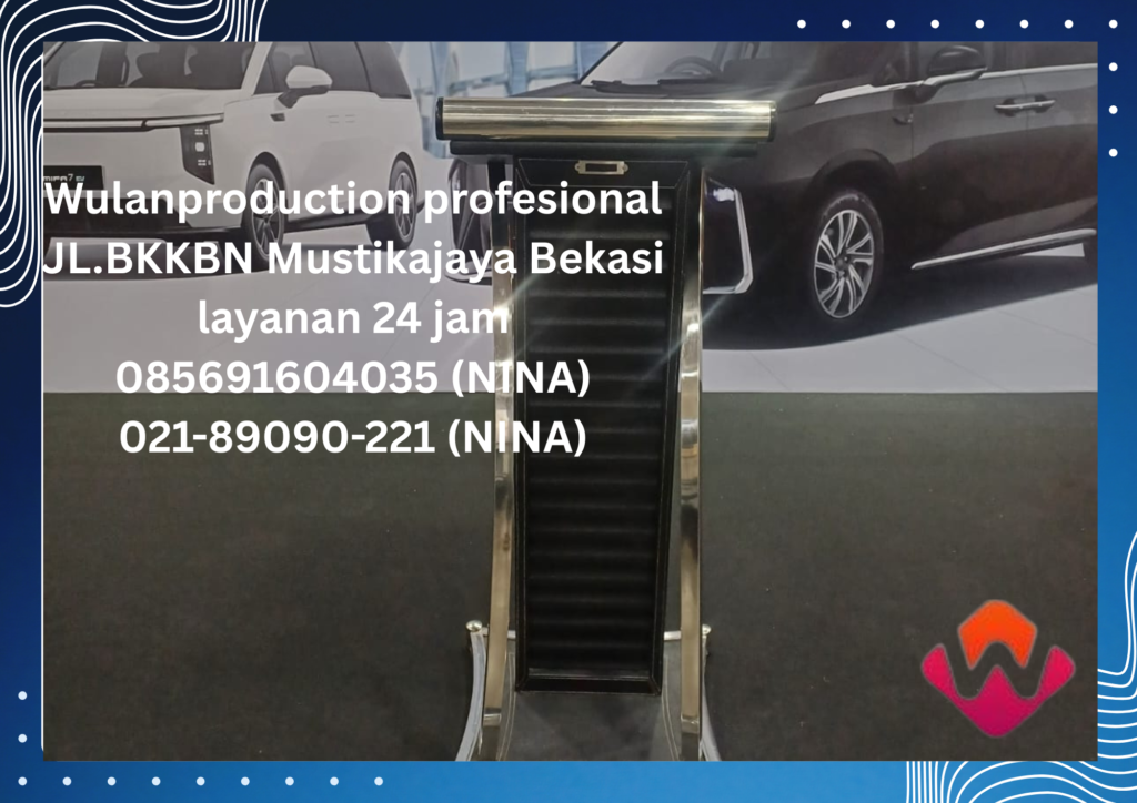 Rental Barstool Sofa Puff Podium Hitam Tangerang