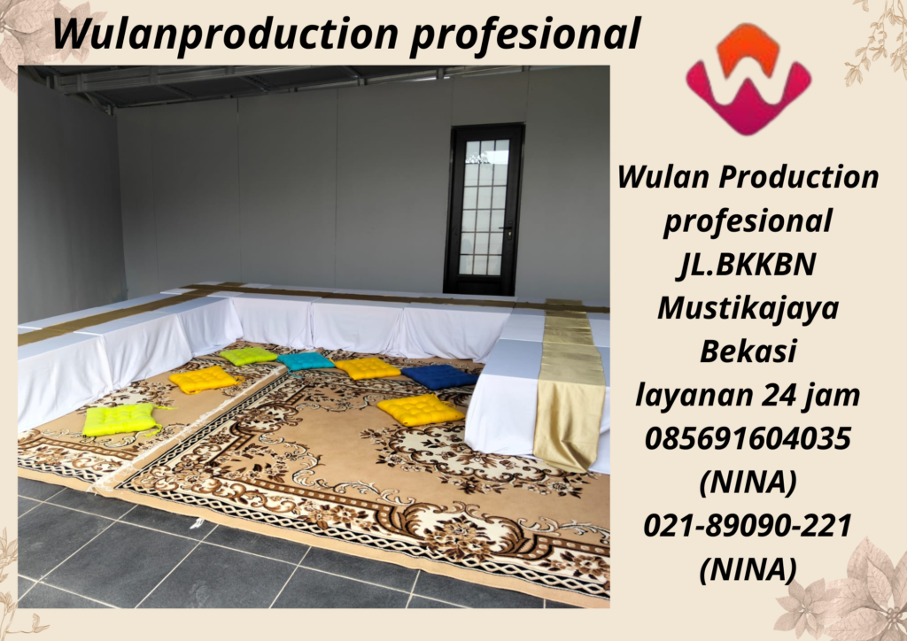 Rental Meja Kotak Lesehan Plus Bantal Lesehan Jakarta