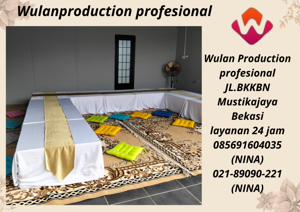 Rental Meja Kotak Lesehan Plus Bantal Lesehan Jakarta