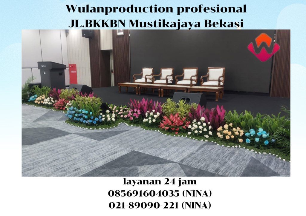 Rental Podium Backdrop Panggung Mini Garden Jatake