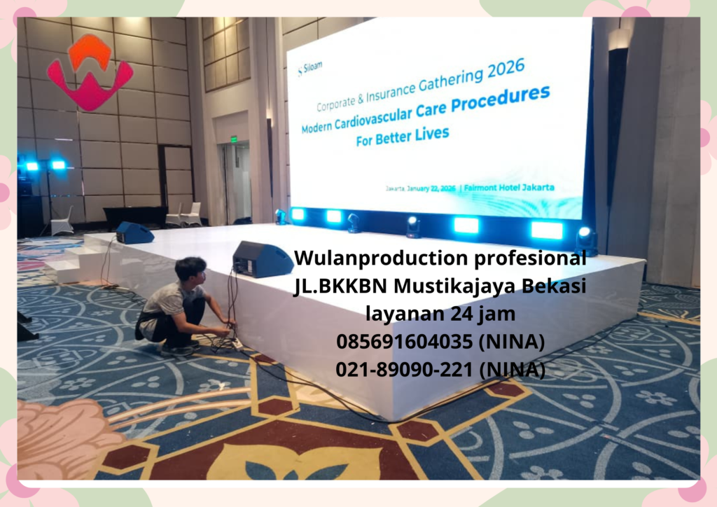 Sewa Backdrop Lengkap Panggung Aneka Model Serang