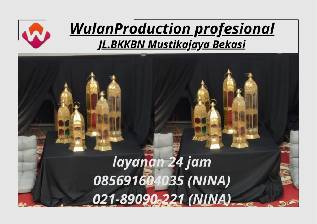 Sewa Lampu Hias Maroko Area Jakarta 
