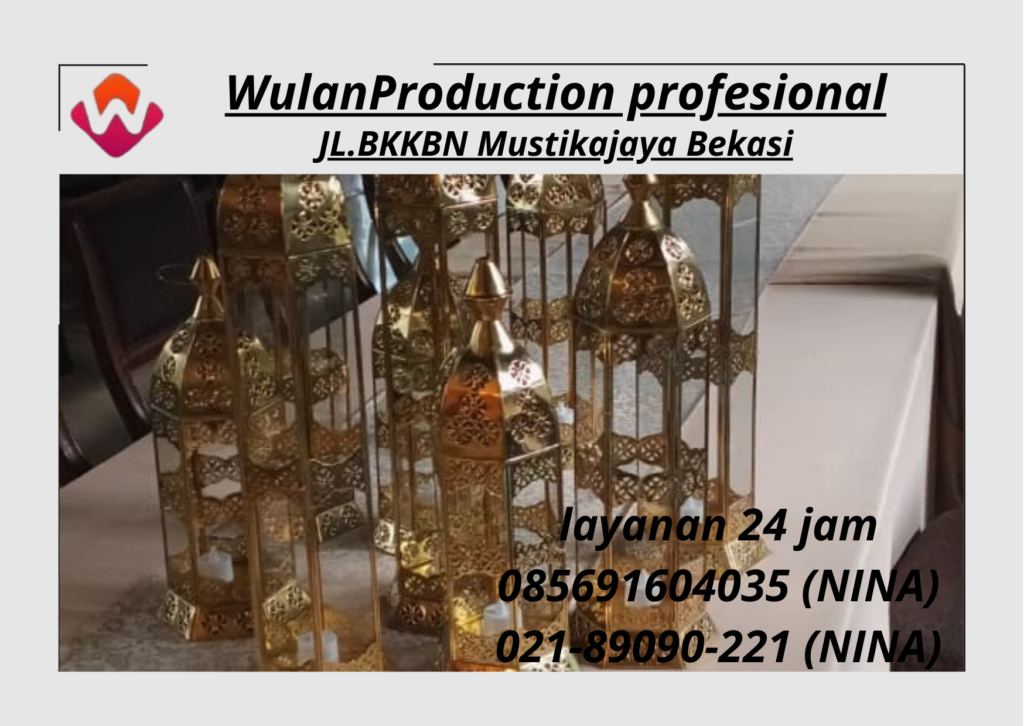 Sewa Lampu Hias Maroko Area Jakarta 