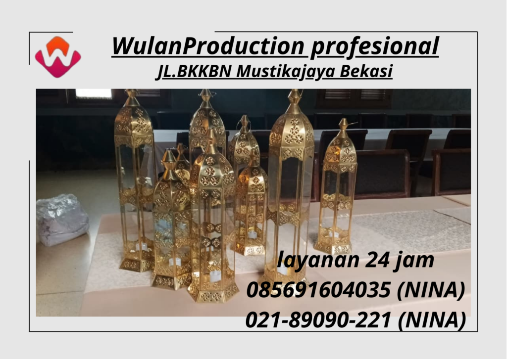 Sewa Lampu Hias Maroko Area Jakarta 