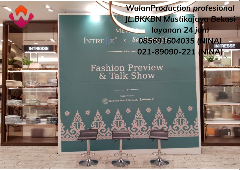 Sewa Lampu Maroko Paket C Lengkap Backdrop Jakarta