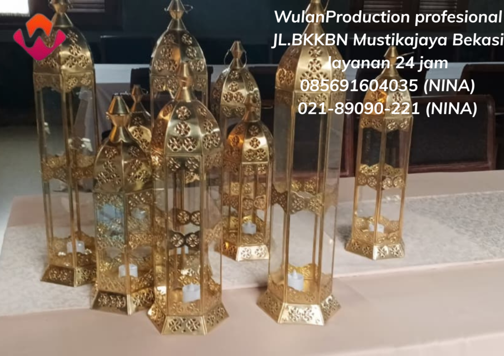 Sewa Lampu Maroko Paket C Lengkap Backdrop Jakarta