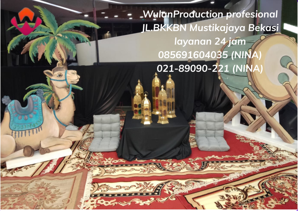 Sewa Lampu Maroko Paket C Lengkap Backdrop Jakarta
