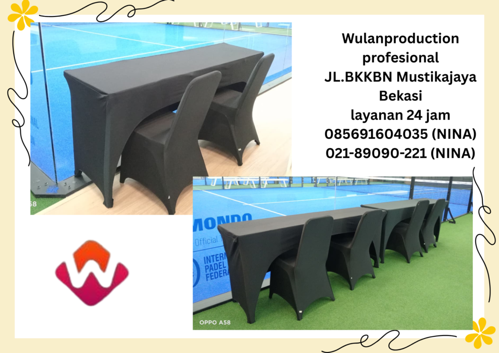 Sewa Meja IBM Dan Kursi Event Lengkap Cover Jakarta