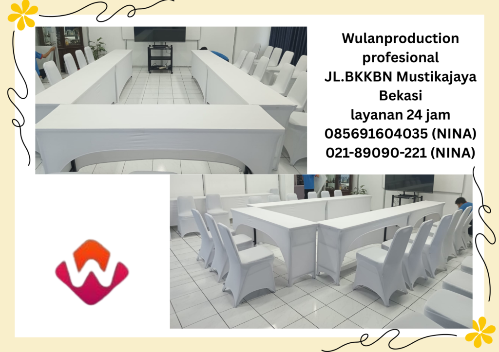 Sewa Meja IBM Dan Kursi Event Lengkap Cover Jakarta