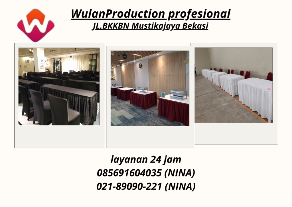 Sewa Meja Kotak Kursi Susun Dan Kursi Tiffany Area Depok