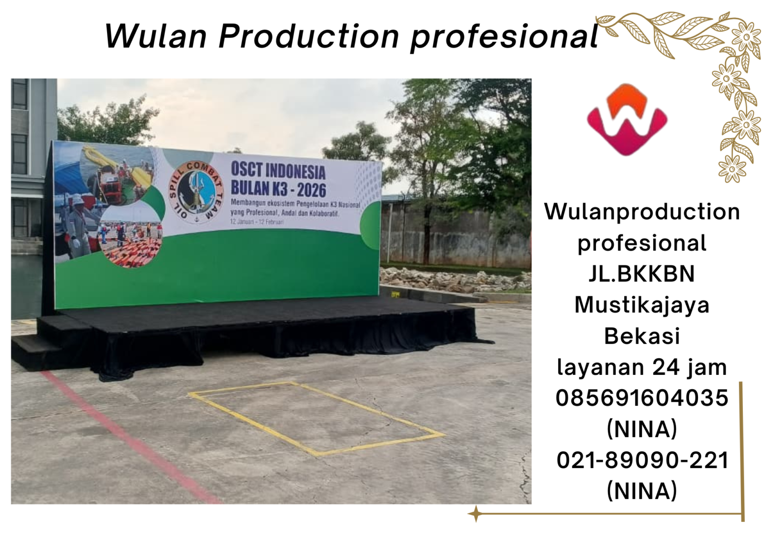 Sewa Stage atau Panggung Indoor Dan Outdoor Bekasi