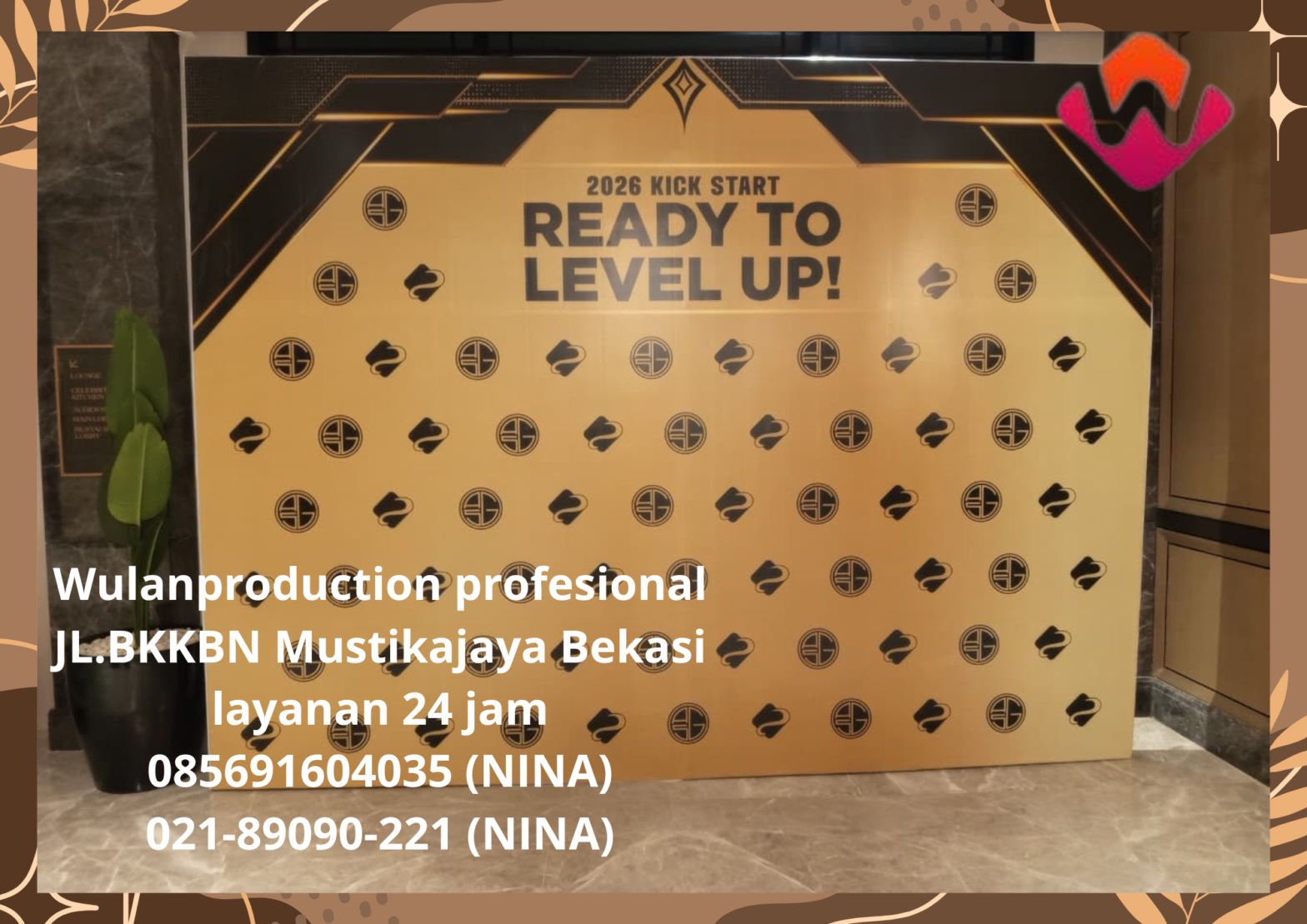 Sewa backdrop Aneka Model Desain Area Bandung