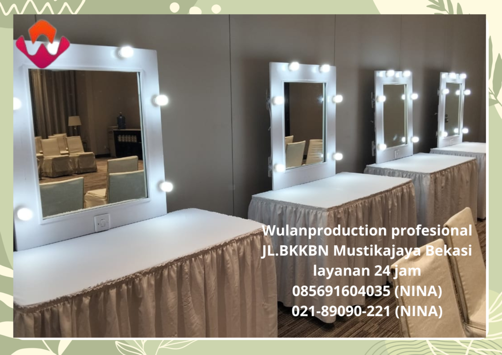 Sewa Standing Mirror dan Kaca Rias Wilayah Jakarta