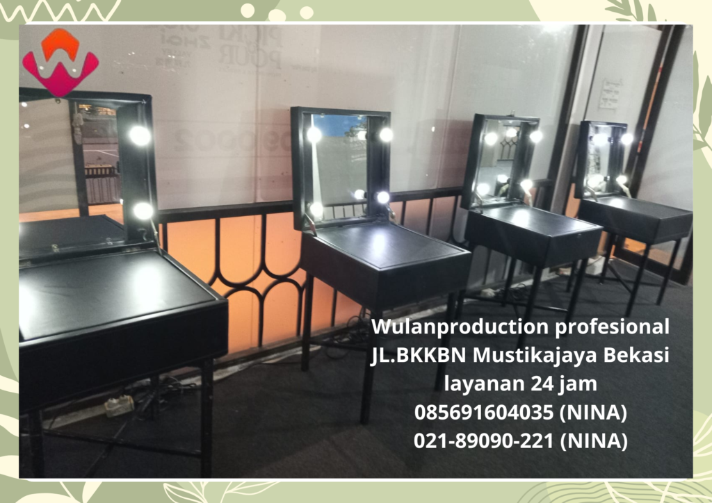 Sewa Standing Mirror dan Kaca Rias Wilayah Jakarta