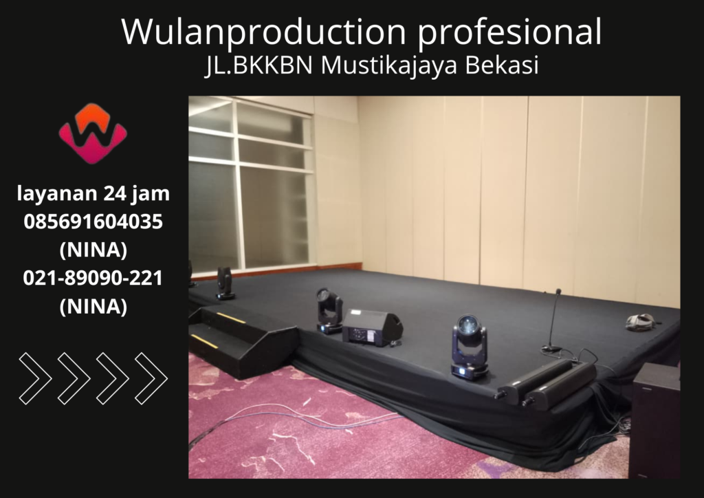 Sewa Panggung Cover Karpet Aneka Pilihan Warna Bandung