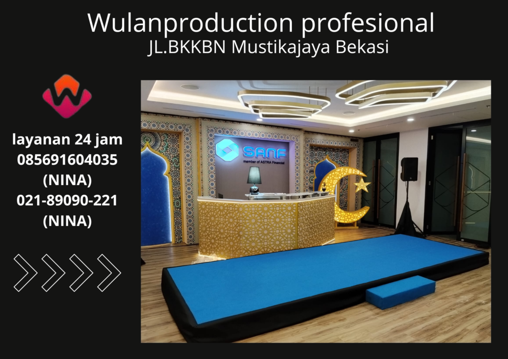 Sewa Panggung Cover Karpet Aneka Pilihan Warna Bandung