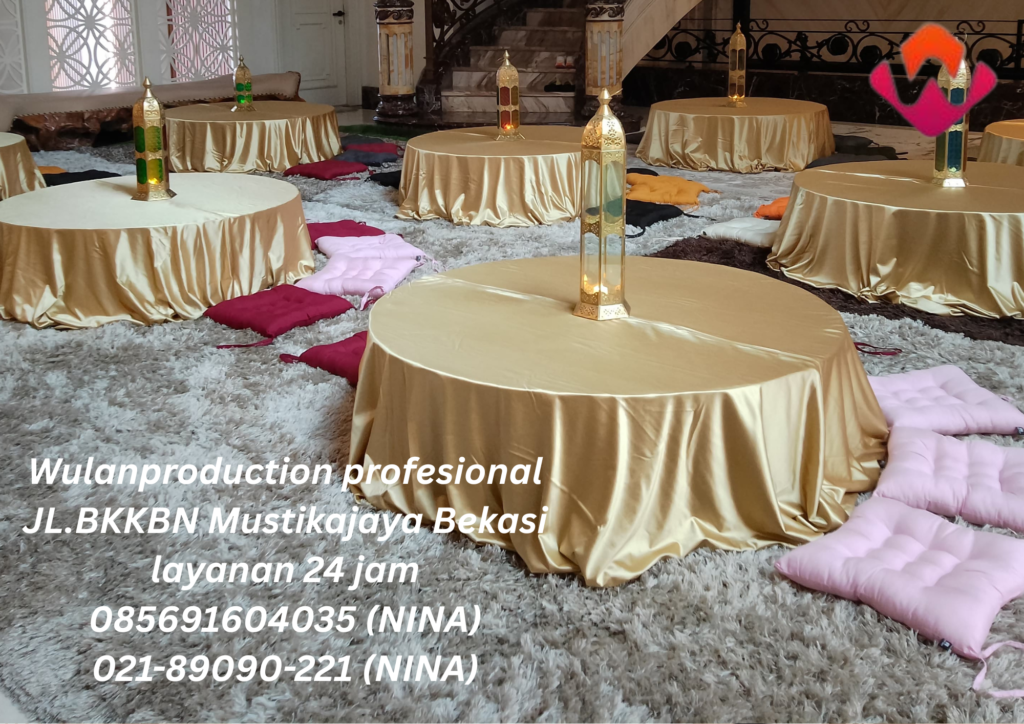 Rental Meja Lesehan Dan Bantal Alas Duduk Bogor