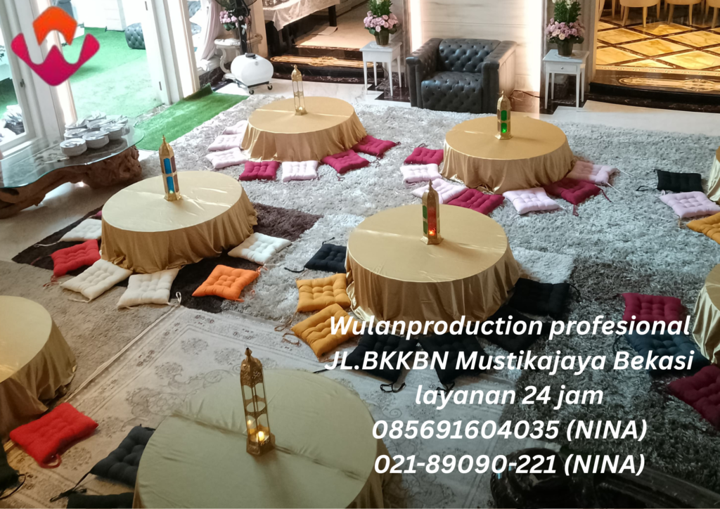 Rental Meja Lesehan Dan Bantal Alas Duduk Bogor