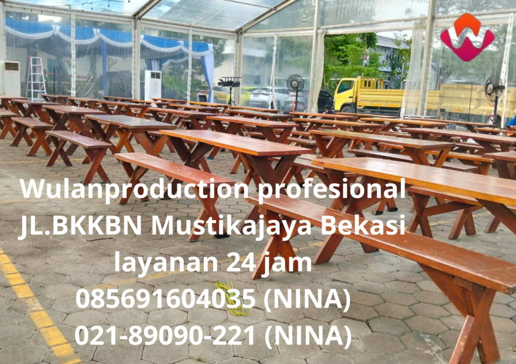 Rental Meja Taman Dan Kursi Taman Bandung