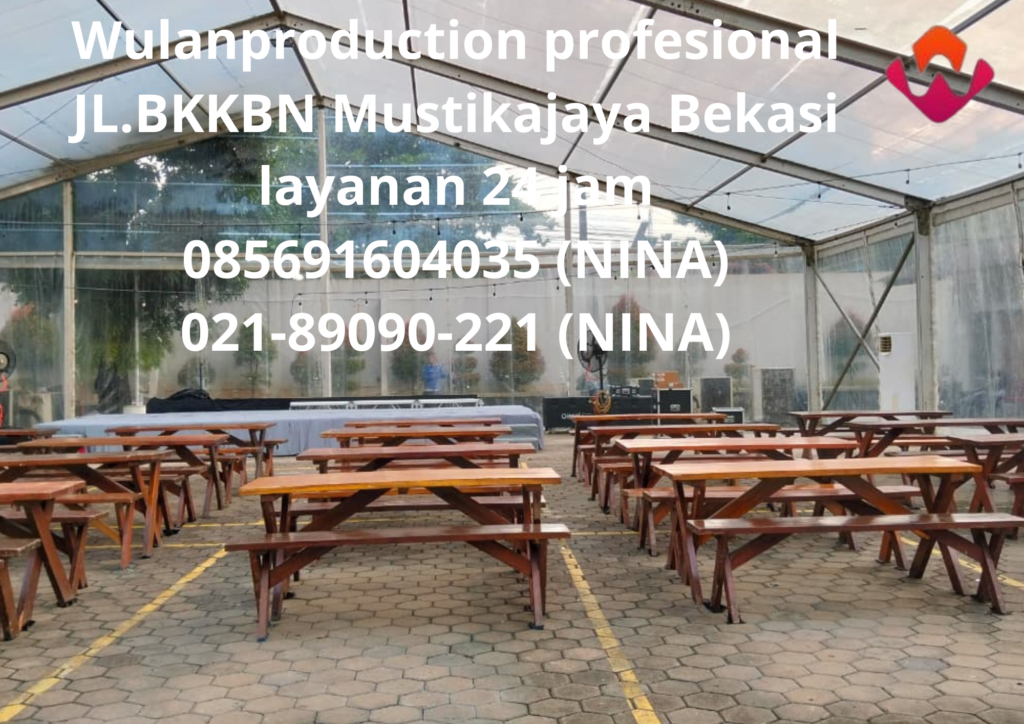 Rental Meja Taman Dan Kursi Taman Bandung