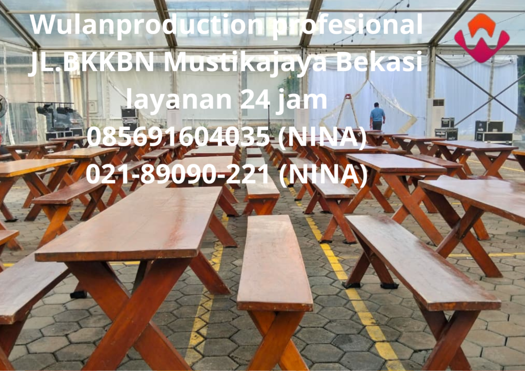 Rental Meja Taman Dan Kursi Taman Bandung