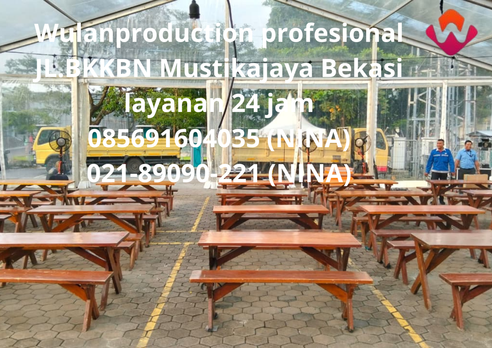 Rental Meja Taman Dan Kursi Taman Bandung