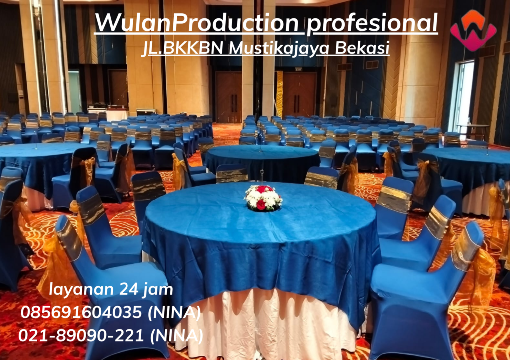 Rental Round Table Cover Aneka Warna Area Bekasi