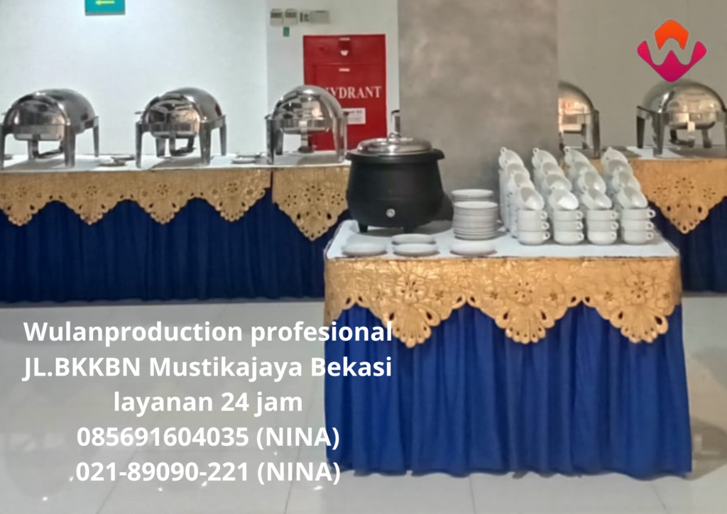 Sewa Alat Catering Buffet Area
