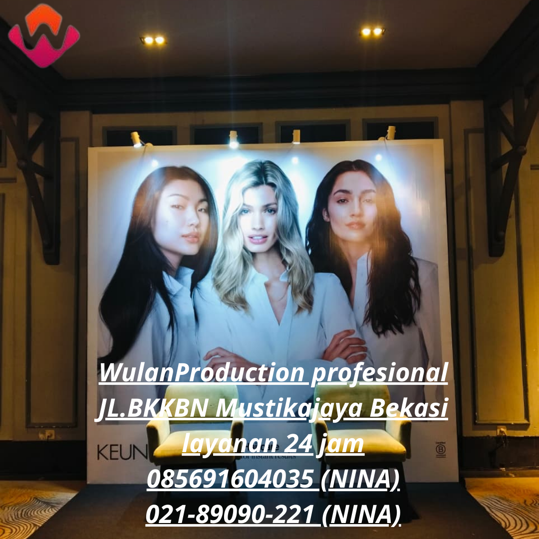 Sewa Backdrop Lengkap Lampu Sorot Free Ongkir Bekasi