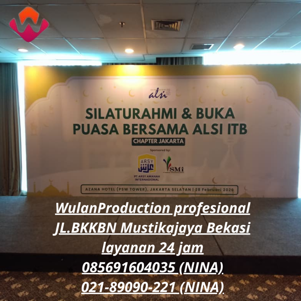 Sewa Backdrop Lengkap Lampu Sorot Free Ongkir Bekasi
