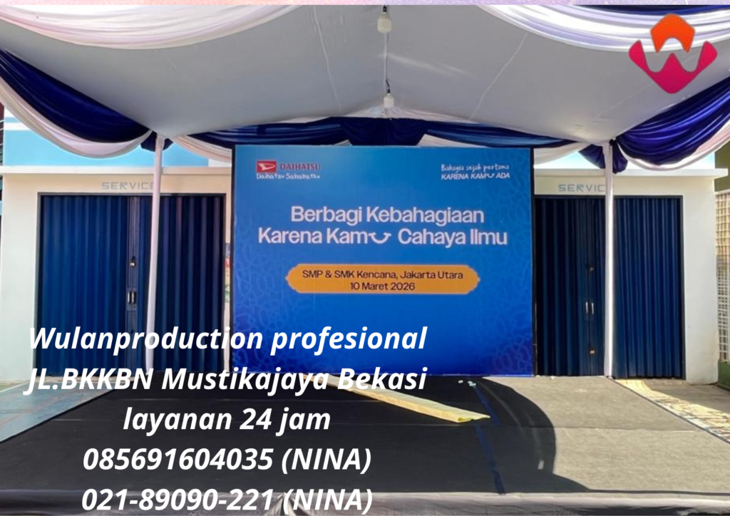 Sewa Backdrop Murah Gratis Ongkir Area Bekasi